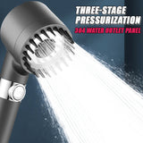 3 Spray High Pressure Handheld Shower Head