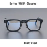 German Trendy Style Square Anti-blue light Glasses