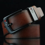 Luxury Needle Buckle Leather Men's Belts