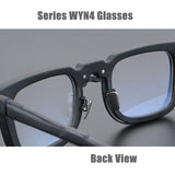 German Trendy Style Square Anti-blue light Glasses