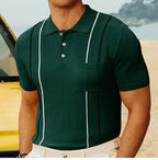 Men Summer Luxury Knitted Polo Shirt