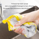 Double Sides Dishwashing Cleaning Sponge (Set of 10pcs)