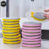 Double Sides Dishwashing Cleaning Sponge (Set of 10pcs)