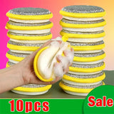 Double Sides Dishwashing Cleaning Sponge (Set of 10pcs)