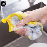 Double Sides Dishwashing Cleaning Sponge (Set of 10pcs)