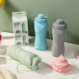 Travel Creative Silicone Portable and Scalable Water Bottle