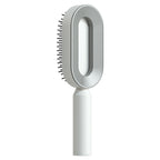 Central Hollow Cushion Hair Comb