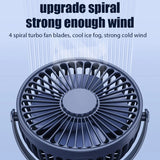 Strong Wind Rotating Portable Clip Fan