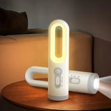 Portable 2 In 1 LED IR Motion Sensor Night Lamp & Flashlight