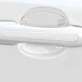 Car transparent door bowl sticker (8 pcs set)