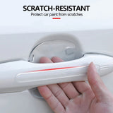 Car transparent door bowl sticker (8 pcs set)