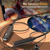 Super Power Wireless Magnetic Neckband With LED Display Sports