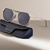 KAJILA New Retro Round Frame Sunglasses