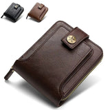 Vintage Style Small PU Leather Men's Wallet