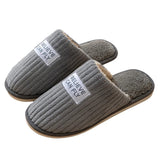 Soft Sole Corduroy Winter House Slippers