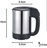 500ml Mini Stainless Steel Electric Kettle