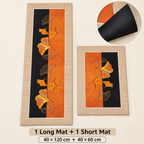 One long mat plus one short mat included
