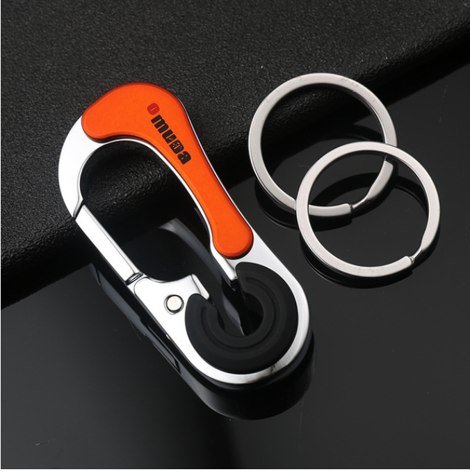 Stainless Steel Key Holder with Ring