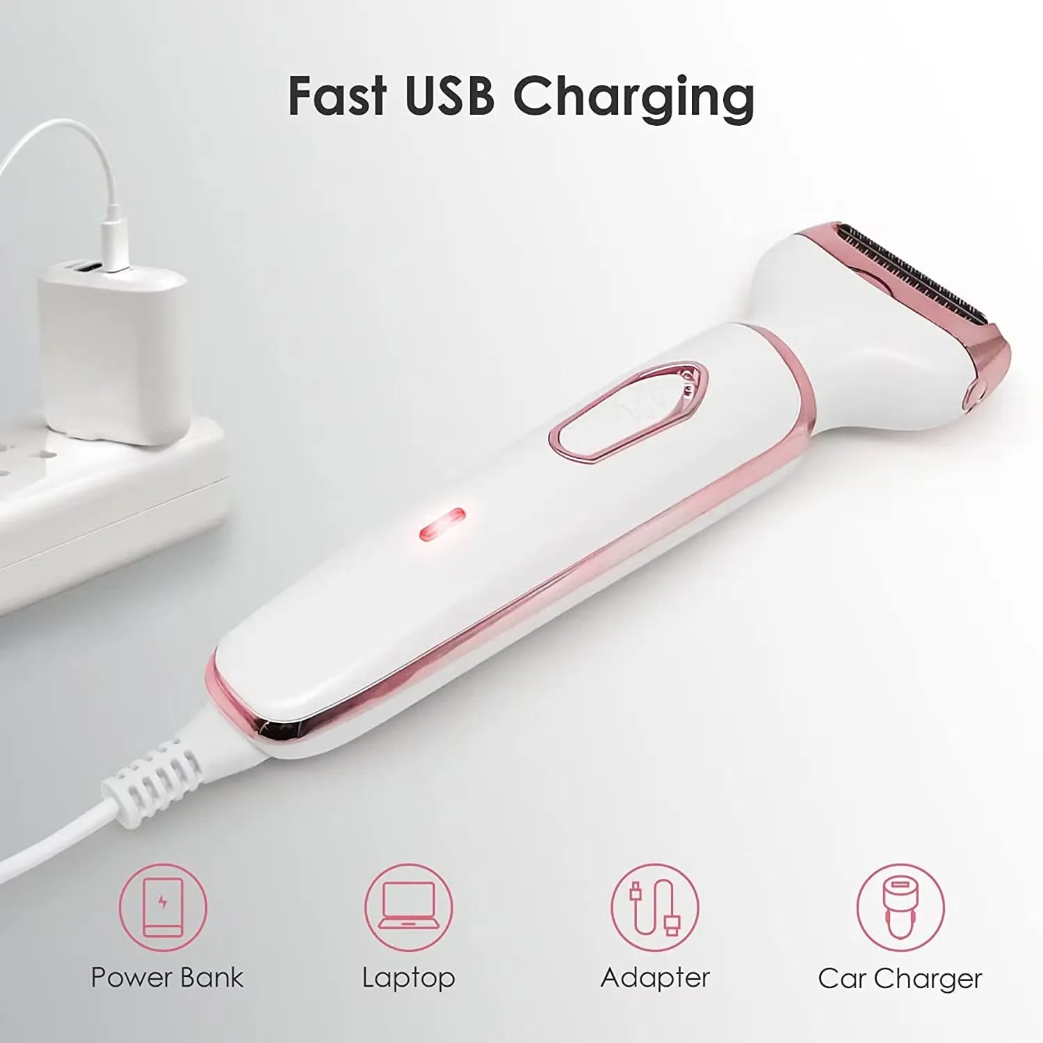 4-in-1 Rechargeable Smart Hair Remover & Grooming Kit
