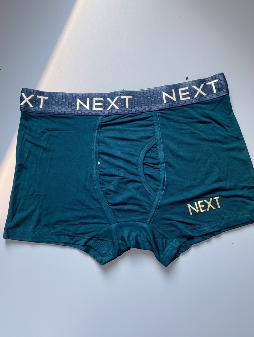 Premium Flexible Fit Men’s Microfiber Boxer Trunks  (Set of 3)
