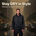 Heavy Duty RainShield Coat Set – Jacket, Pants
