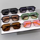 New European Fashion double Beam Pilot Sunglasses