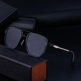 Kajira Square Frame Trim Sunglasses