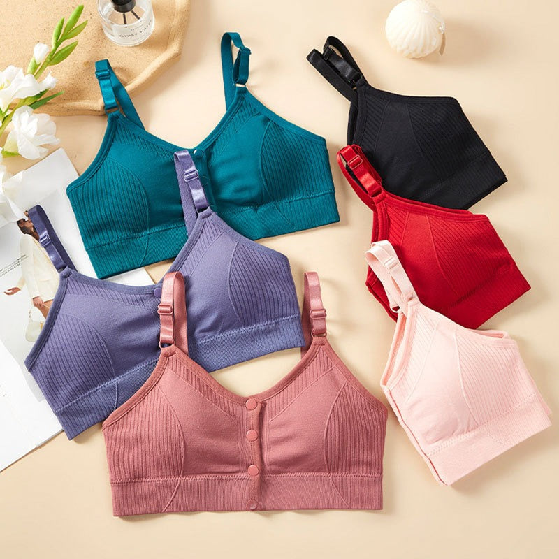 Ultra Soft Ribbed Bra ( Set of 3 )