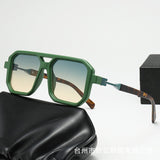 New European Fashion double Beam Pilot Sunglasses