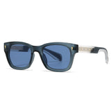 Trendy Half-Pin Frame Retro Eyewear