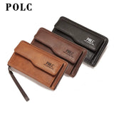 Men’s Multi-Card Zipper Clutch