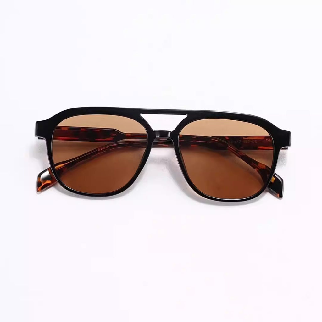 Square Frame Retro Acrylic Sunglass