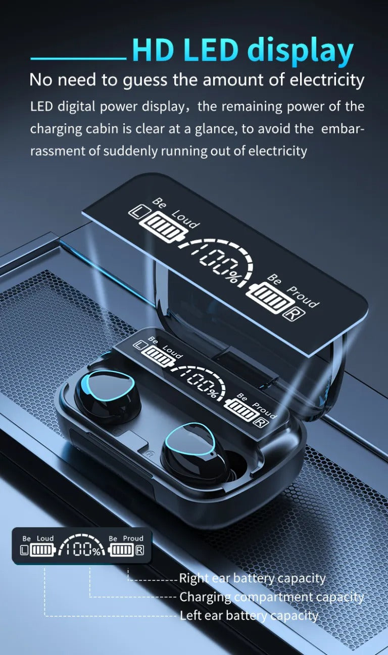 KAIZEN M10 TWS Wireless Bluetooth Earbuds