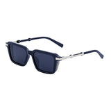 Retro INS Style Steampunk Square Sunglasses