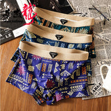 Printed Mid-Waist Underwear(set of 04)