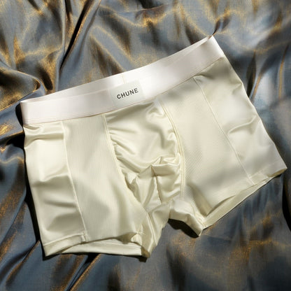 Luxury Mesh Satin Ice Silk Underwear( set of 3)