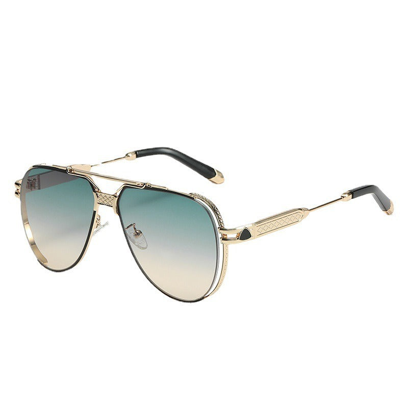 Sporty Edge Punk Style UV Glasses