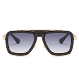 KAJILA Bold Retro Square Sunglasses for Men