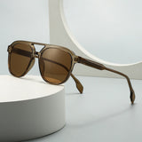 Square Frame Retro Acrylic Sunglass