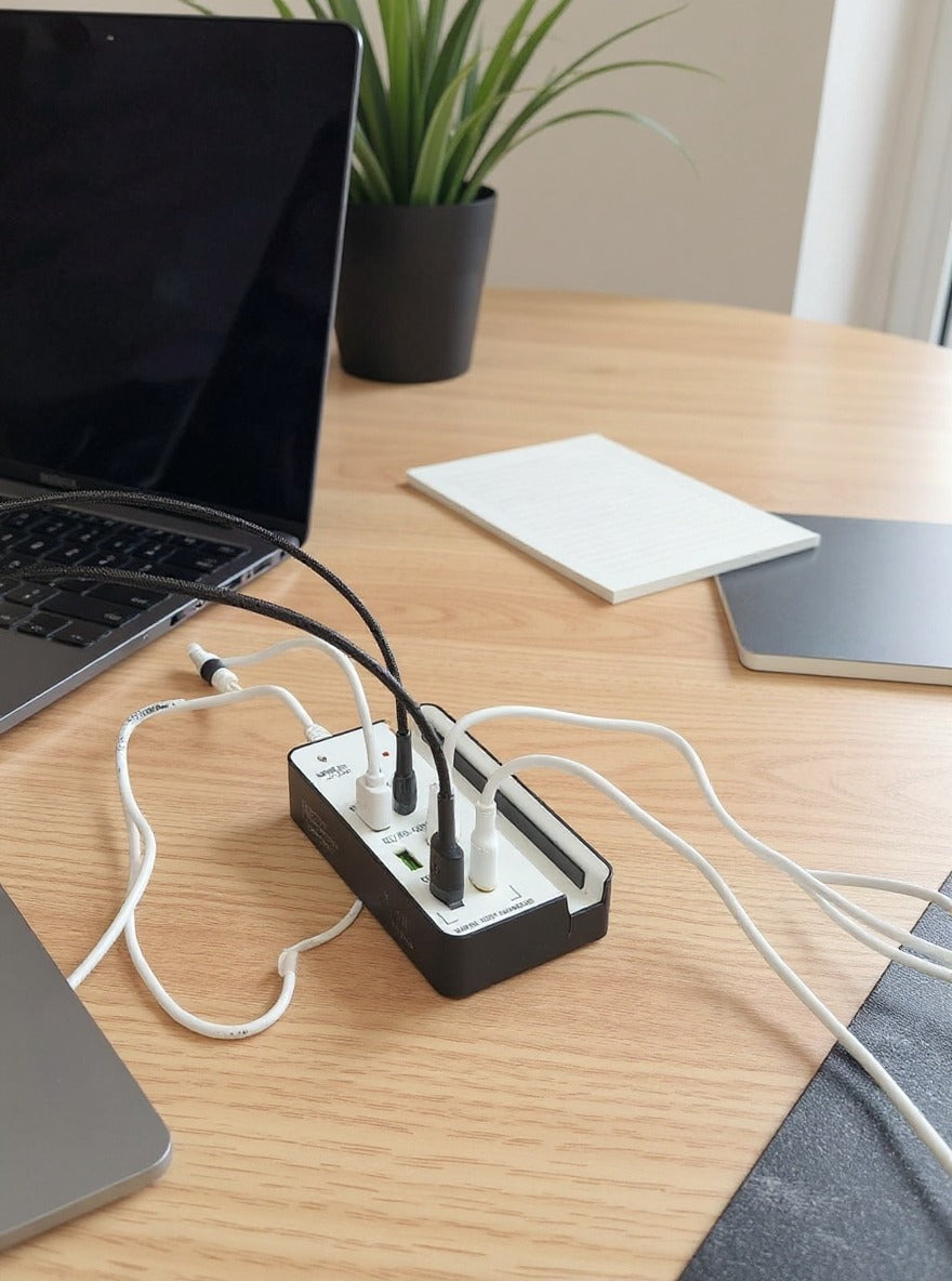 Maxline 6 USB Travel super Fast Charger Multi-Plug