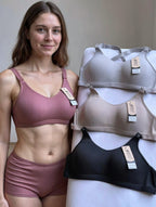 Ultra Smooth Wireless Bra ( Set of 3 )