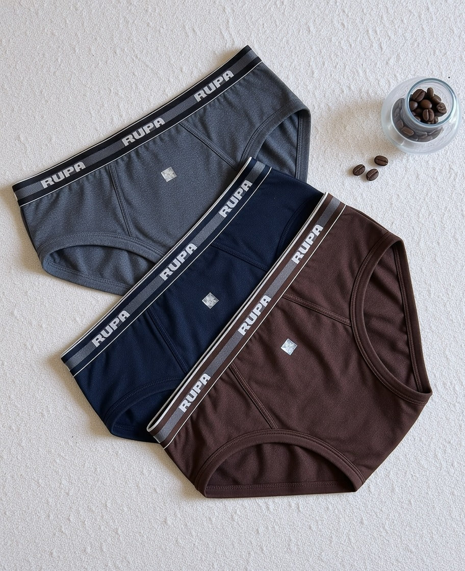 SoftFit Cotton Men's Brief ( Set of 3 )
