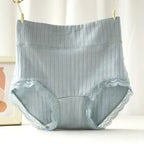 Premium Ribbed Lace Comfort Panty ( Set of 3 )