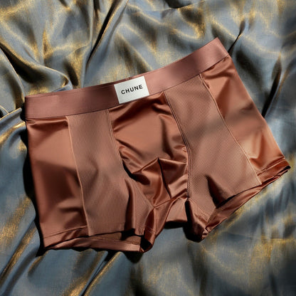 Luxury Mesh Satin Ice Silk Underwear( set of 3)