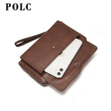 Men’s Multi-Card Zipper Clutch