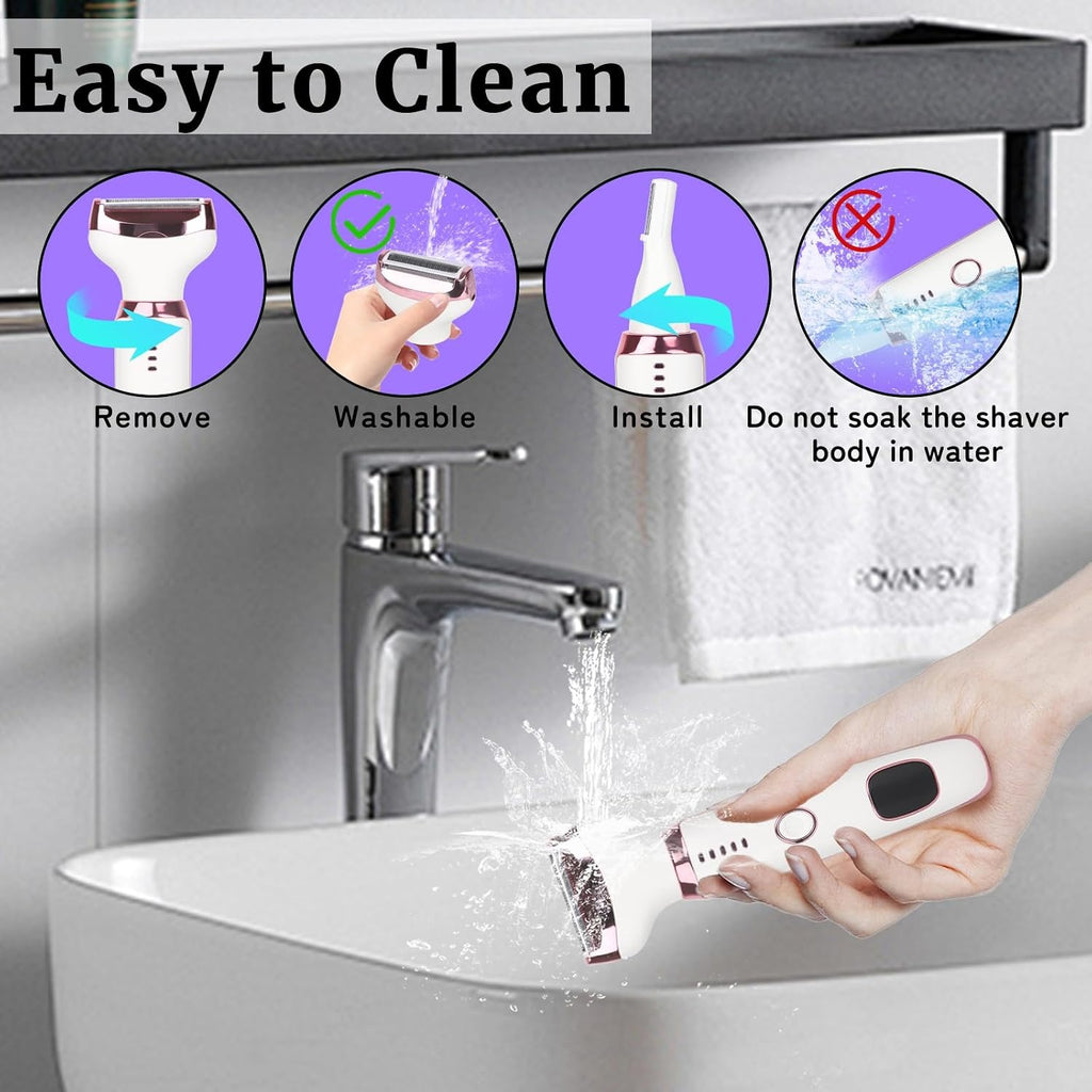 4-in-1 Rechargeable Smart Hair Remover & Grooming Kit