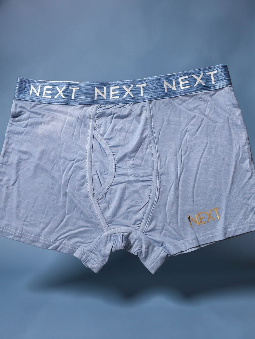 Premium Flexible Fit Men’s Microfiber Boxer Trunks  (Set of 3)