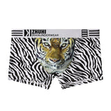Gunner Leopard Printed Slim Fit Boxers (set of 04)