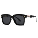 Retro Pilot Square Frame Men’s Sunglasses