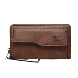Men’s Multi-Card Zipper Clutch